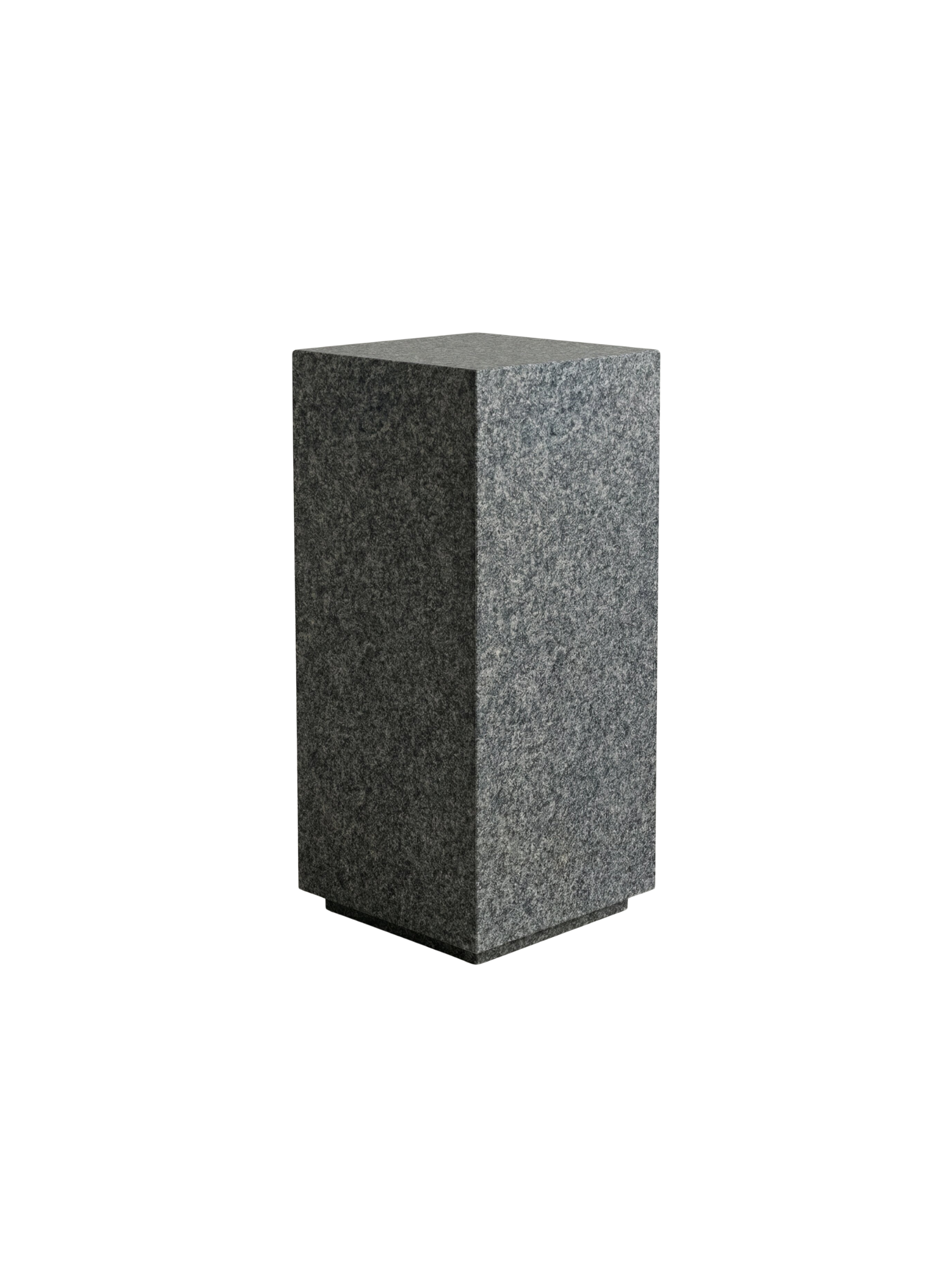 Standard stone plinth side view, Series 01 — PLNTH