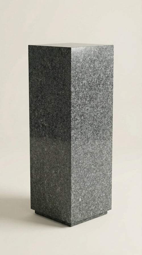 Ash granite plinth, Tall — PLNTH Series 01