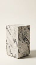 Calacatta Oyster marble plinth, polished, Standard — PLNTH Edition