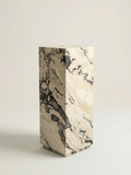 Calacatta Oyster marble plinth, polished, Tall — PLNTH Edition