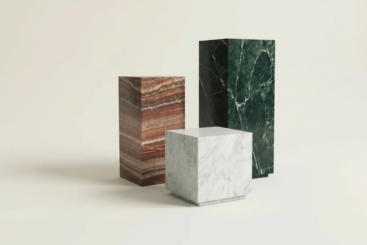 Edited marble blocks image without border