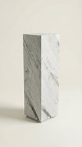 Lombardi marble plinth, Tall — PLNTH Series 01