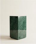 Verde Guatemala marble plinth, Standard — PLNTH Series 01