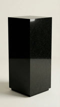Nero Assoluto granite plinth, Tall — PLNTH Series 01